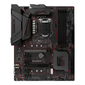 MS Computer Parts Motherboard B250M B150 H110 B150M B250 M3 ICAFE PC MATE Pro Nano LGA 1151 DDR4 Pc Desktop Double 32GB A320 M.2